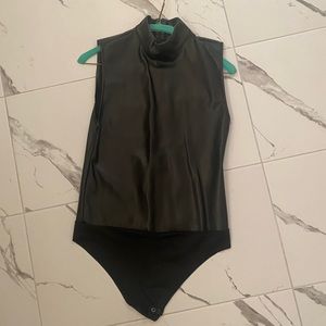 Body suite Faux Leather